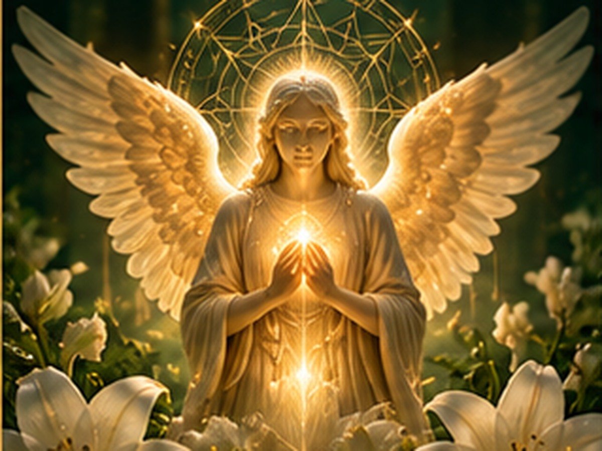 Atmospheric imagery for Angel Healing Grandmaster