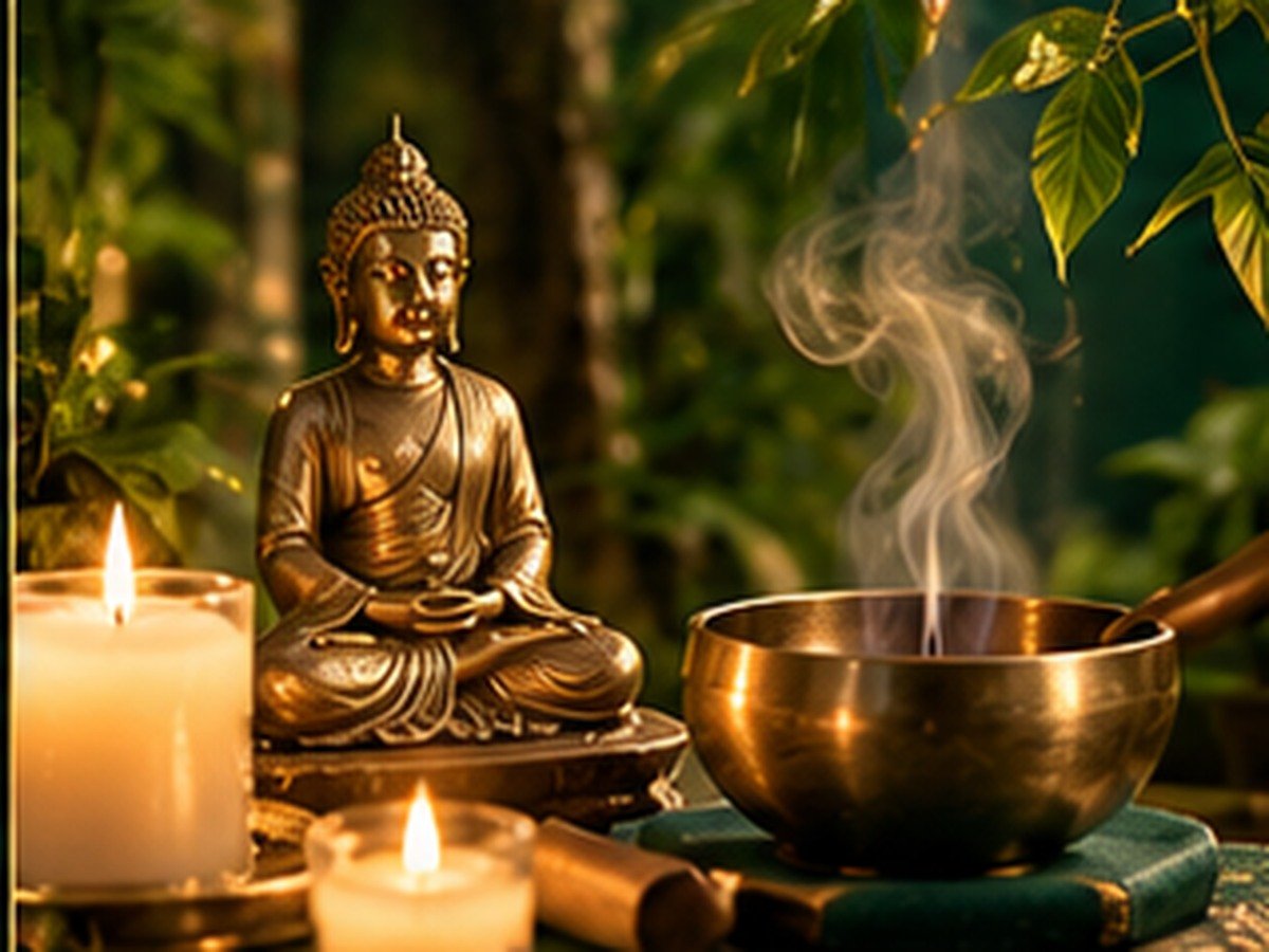 Atmospheric imagery for Usui Reiki Grandmaster